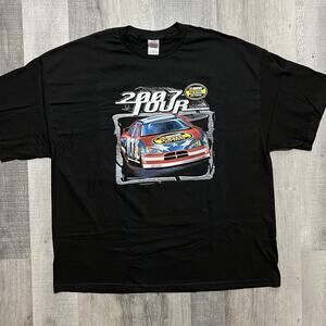 VTG NASCAR Nextel Cup Series T Shirt 2007 Black Racing Y2K Men's Size 2X NWOT